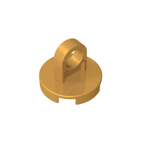 Gobricks,Tile Round 2 x 2 - Thin Lifting Ring,2376,74698