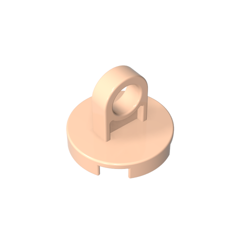 Gobricks,Tile Round 2 x 2 - Thin Lifting Ring,2376,74698