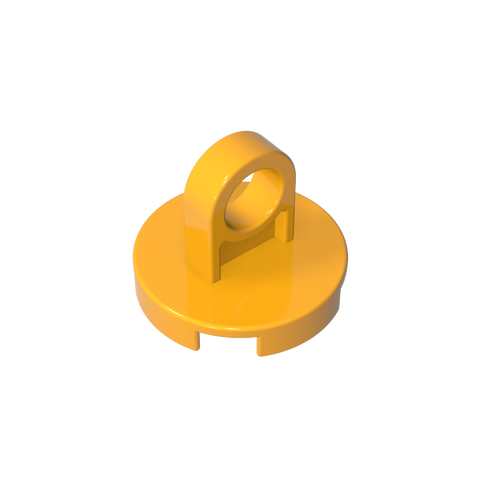 Gobricks,Tile Round 2 x 2 - Thin Lifting Ring,2376,74698