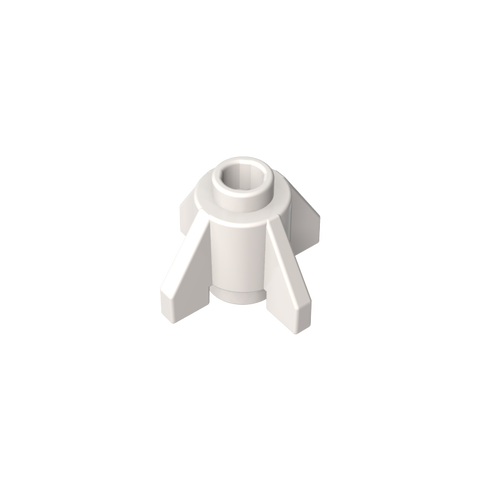 Gobricks,Brick Round 1 x 1 with Fins, Open Stud,4588,52394