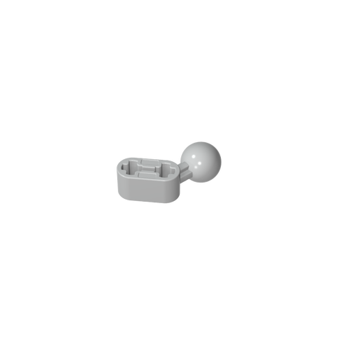 Gobricks,Technic Beam 1 x 2 with Ball Joint Angled,50923,59141