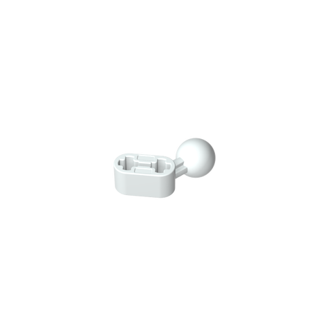 Gobricks,Technic Beam 1 x 2 with Ball Joint Angled,50923,59141