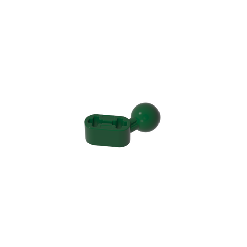 Gobricks,Technic Beam 1 x 2 with Ball Joint Angled,50923,59141