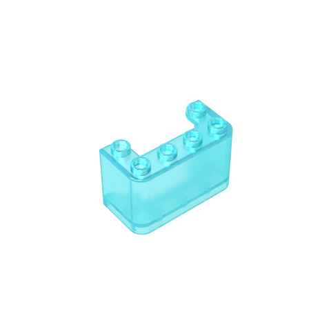 Gobricks,Windscreen 2 x 4 x 2 Vertical,4594,35160