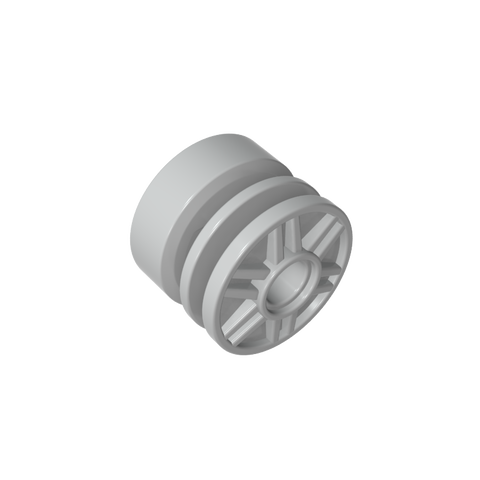 Gobricks,Wheel 18 x 14 with Pin Hole, Fake Bolts and Shallow Spokes,55981,20896,57754,34338