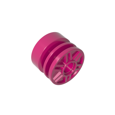 Gobricks,Wheel 18 x 14 with Pin Hole, Fake Bolts and Shallow Spokes,55981,20896,57754,34338