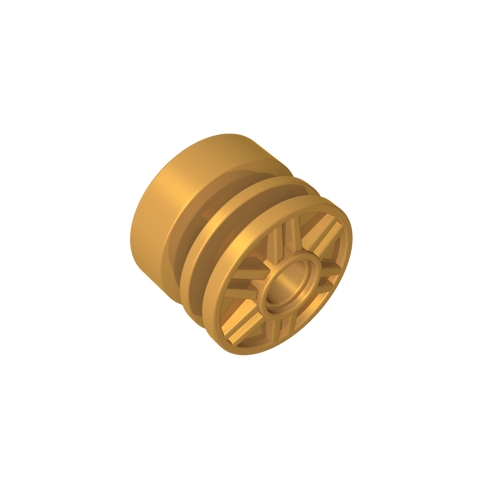 Gobricks,Wheel 18 x 14 with Pin Hole, Fake Bolts and Shallow Spokes,55981,20896,57754,34338