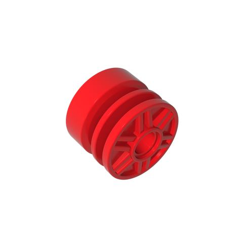 Gobricks,Wheel 18 x 14 with Pin Hole, Fake Bolts and Shallow Spokes,55981,20896,57754,34338