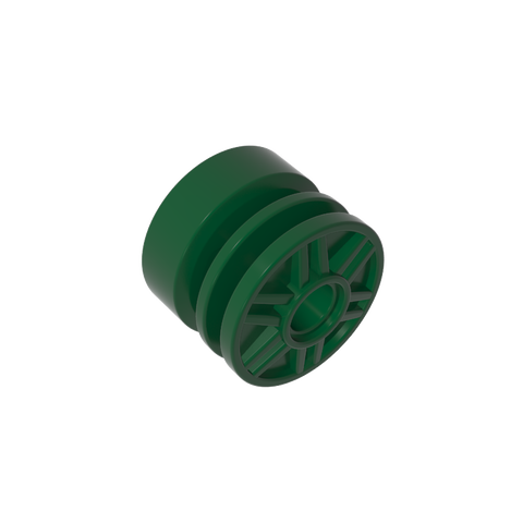 Gobricks,Wheel 18 x 14 with Pin Hole, Fake Bolts and Shallow Spokes,55981,20896,57754,34338