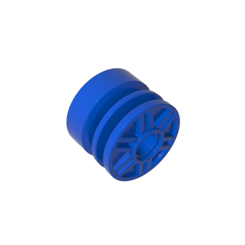 Gobricks,Wheel 18 x 14 with Pin Hole, Fake Bolts and Shallow Spokes,55981,20896,57754,34338