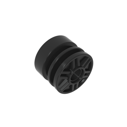 Gobricks,Wheel 18 x 14 with Pin Hole, Fake Bolts and Shallow Spokes,55981,20896,57754,34338