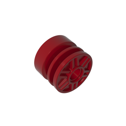 Gobricks,Wheel 18 x 14 with Pin Hole, Fake Bolts and Shallow Spokes,55981,20896,57754,34338