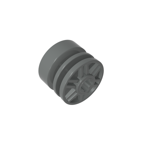 Gobricks,Wheel 18 x 14 with Axle Hole, Fake Bolts and Shallow Spokes,55982