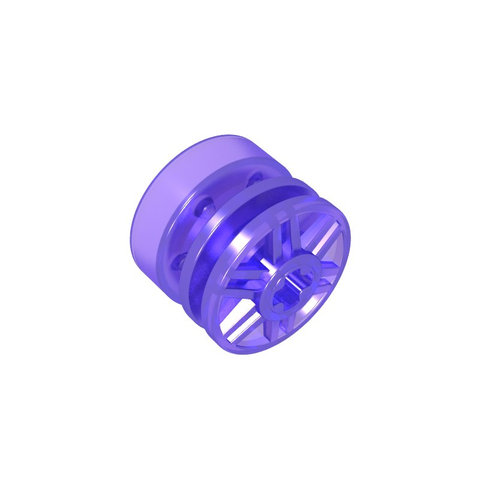 Gobricks,Wheel 18 x 14 with Axle Hole, Fake Bolts and Shallow Spokes,55982