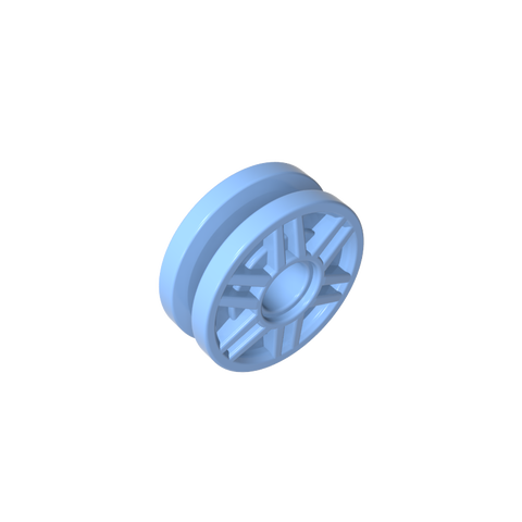 Gobricks,Wheel 18 x 8 with Fake Bolts and Deep Spokes with Inner Ring,13971,56902