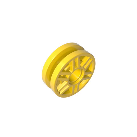 Gobricks,Wheel 18 x 8 with Fake Bolts and Deep Spokes with Inner Ring,13971,56902