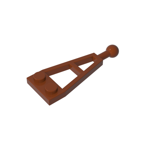 Gobricks,Plate Special 1 x 2 with Long Towball,2508