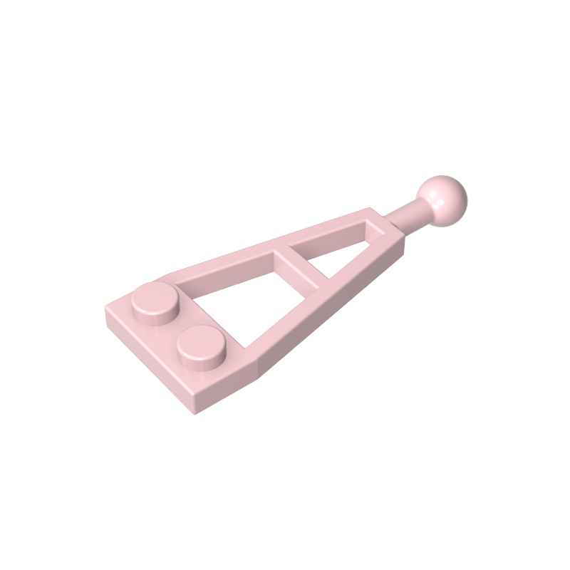 Gobricks,Plate Special 1 x 2 with Long Towball,2508