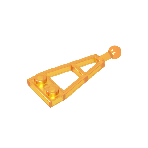 Gobricks,Plate Special 1 x 2 with Long Towball,2508