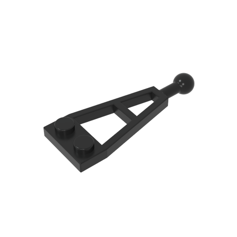 Gobricks,Plate Special 1 x 2 with Long Towball,2508