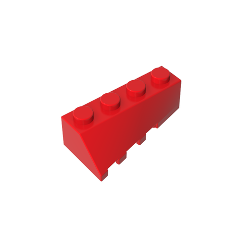 Gobricks,Wedge Sloped 45° 4 x 2 Right,43720
