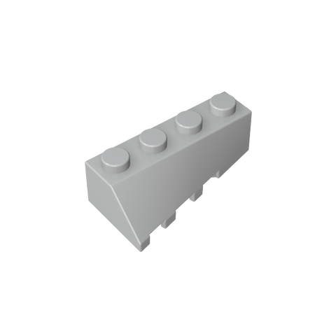 Gobricks,Wedge Sloped 45° 4 x 2 Right,43720