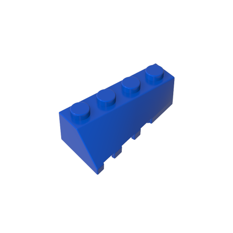 Gobricks,Wedge Sloped 45° 4 x 2 Right,43720