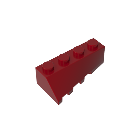Gobricks,Wedge Sloped 45° 4 x 2 Right,43720