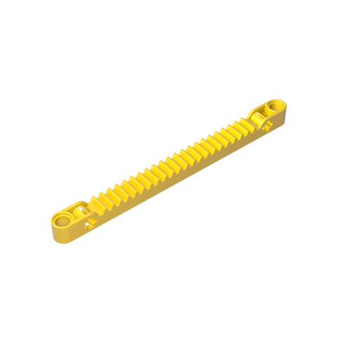 Gobricks,Technic Gear Rack 1 x 13 with Axle and Pin Holes,64781,53504