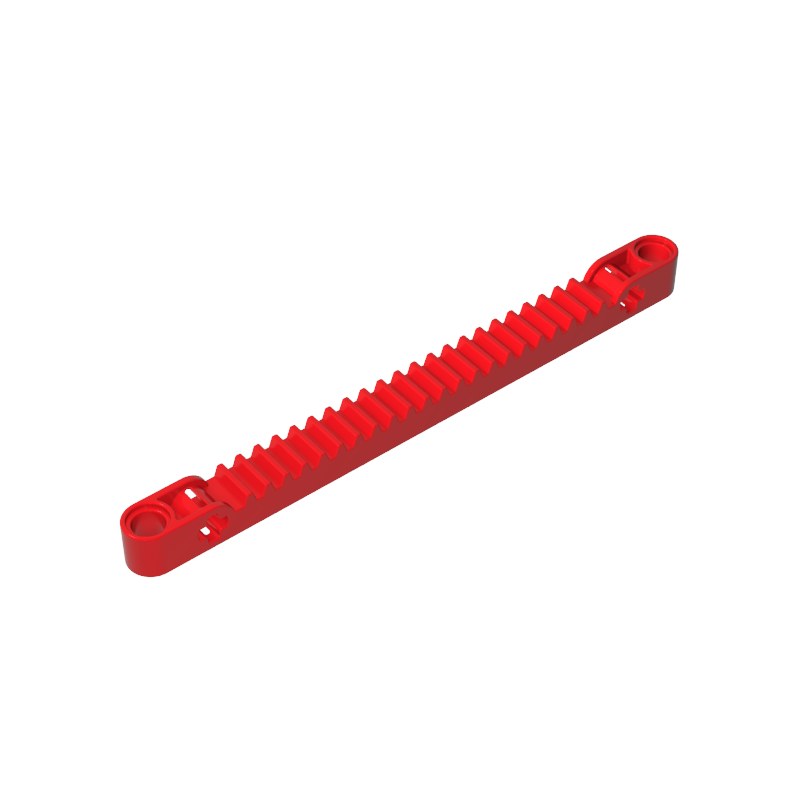 Gobricks,Technic Gear Rack 1 x 13 with Axle and Pin Holes,64781,53504