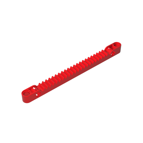 Gobricks,Technic Gear Rack 1 x 13 with Axle and Pin Holes,64781,53504