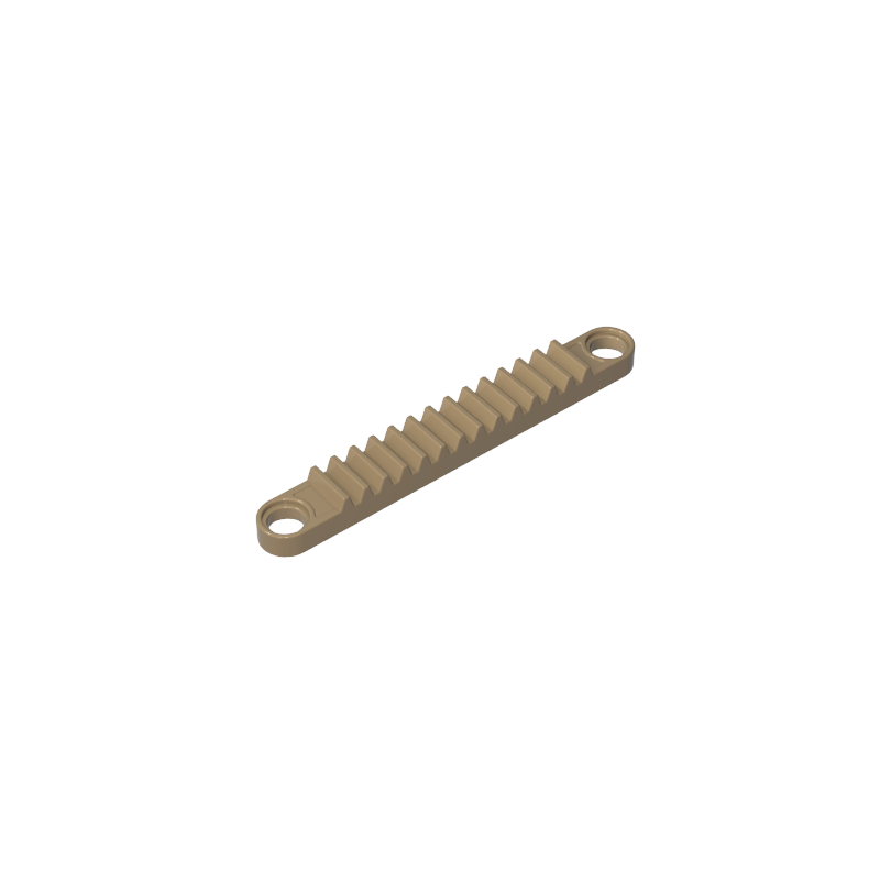 Gobricks,Technic Gear Rack 1 x 8 with Holes,6630