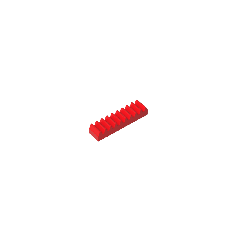 Gobricks,Technic Gear Rack 1 x 4,3743