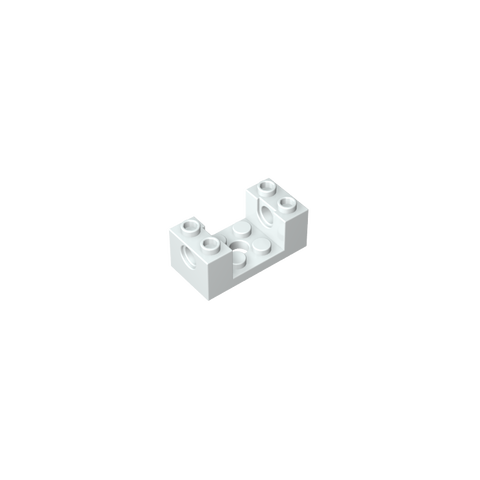 Gobricks,Brick Special 2 x 4 x 1 1/3 with Holes and 2 x 2 Cutout,18975,26447