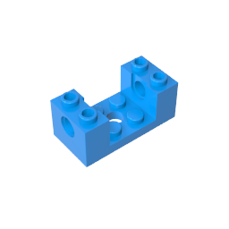 Brick Special 2 x 4 x 1 1/3 with Holes and 2 x 2 Cutout,18975