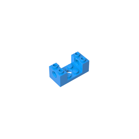 Gobricks,Brick Special 2 x 4 x 1 1/3 with Holes and 2 x 2 Cutout,18975,26447