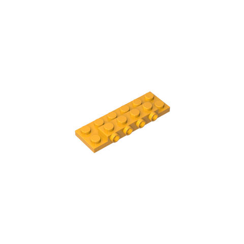 Gobricks,Plate Special 2 x 6 x 2/3 [Four Studs on Side],87609,72132