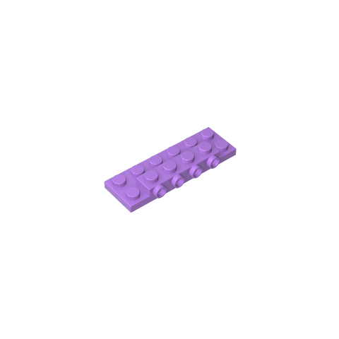 Gobricks,Plate Special 2 x 6 x 2/3 [Four Studs on Side],87609,72132