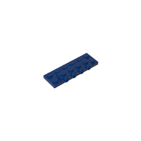 Gobricks,Plate Special 2 x 6 x 2/3 [Four Studs on Side],87609,72132