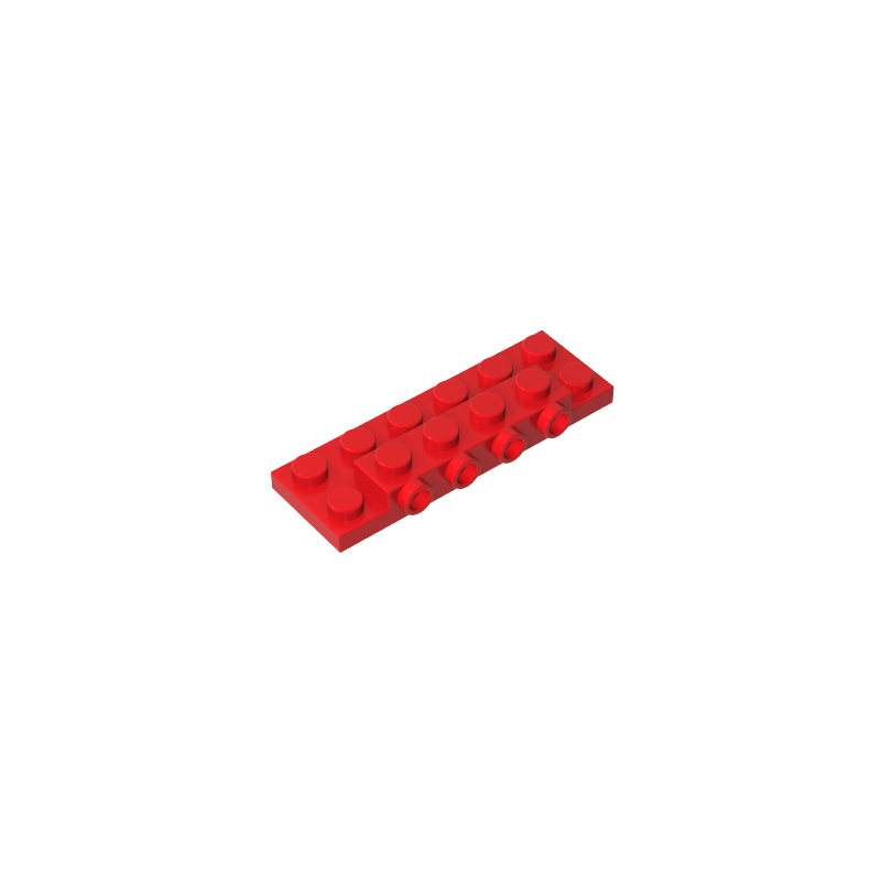 Gobricks,Plate Special 2 x 6 x 2/3 [Four Studs on Side],87609,72132