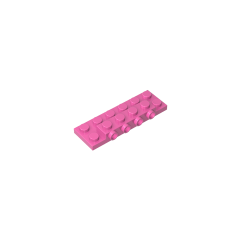 Gobricks,Plate Special 2 x 6 x 2/3 [Four Studs on Side],87609,72132