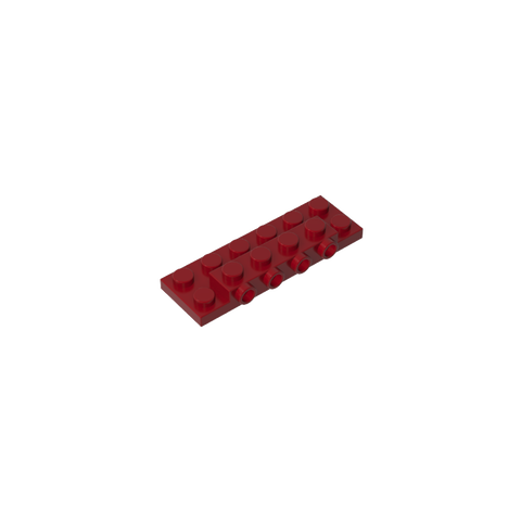 Gobricks,Plate Special 2 x 6 x 2/3 [Four Studs on Side],87609,72132