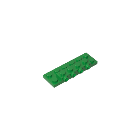 Gobricks,Plate Special 2 x 6 x 2/3 [Four Studs on Side],87609,72132