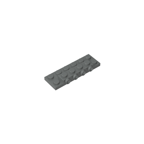Gobricks,Plate Special 2 x 6 x 2/3 [Four Studs on Side],87609,72132