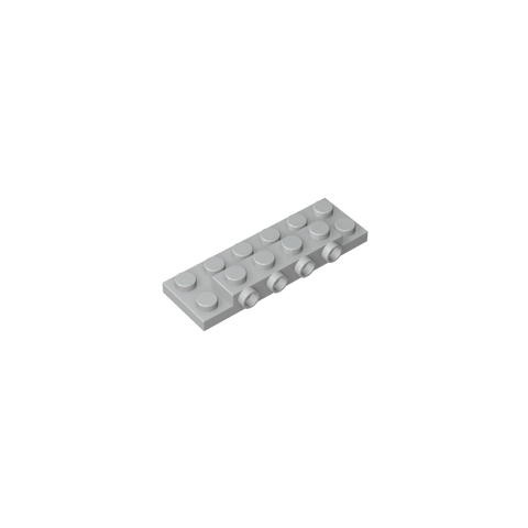 Gobricks,Plate Special 2 x 6 x 2/3 [Four Studs on Side],87609,72132