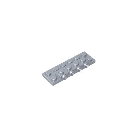 Gobricks,Plate Special 2 x 6 x 2/3 [Four Studs on Side],87609,72132