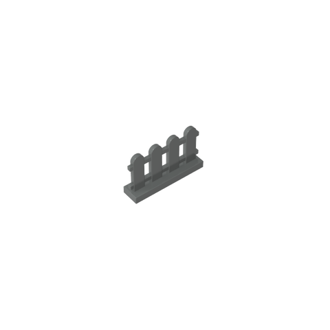 Gobricks,Picket Fence 1 x 4 x 2,33303