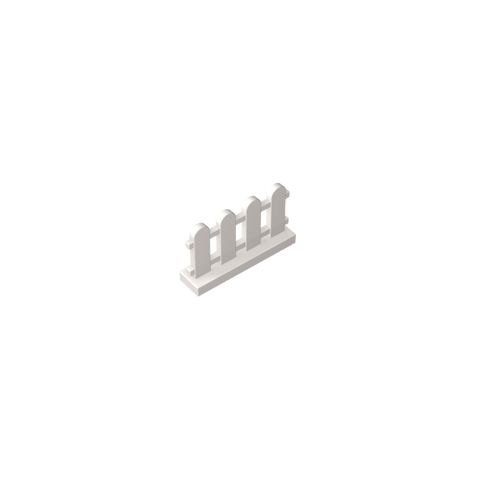 Gobricks,Picket Fence 1 x 4 x 2,33303