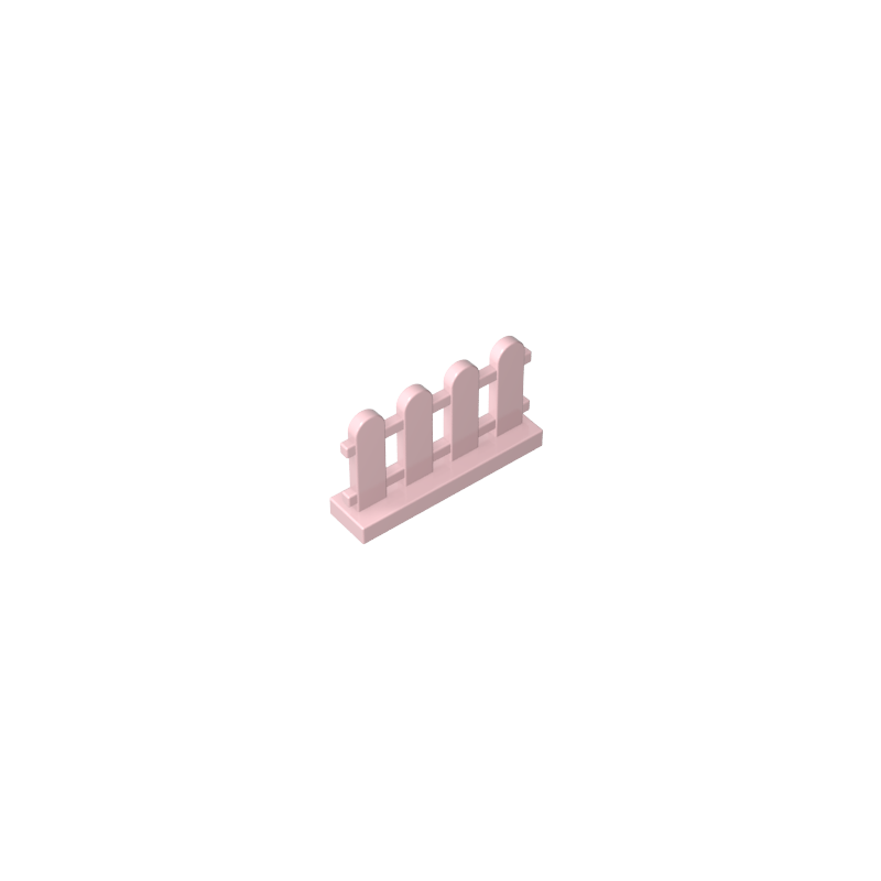 Gobricks,Picket Fence 1 x 4 x 2,33303