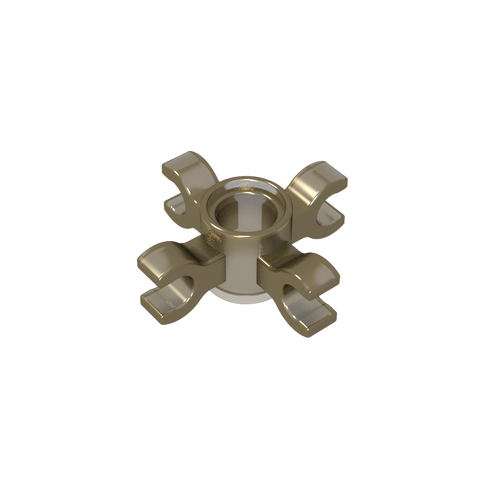 Gobricks,Technic Pin Connector Round with 4 Clips,90202,15646,49756